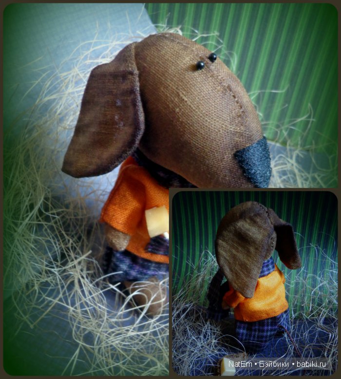 Про чердачные игрушки — Текстильные игрушки и примитивы: кофейные (фото 9)