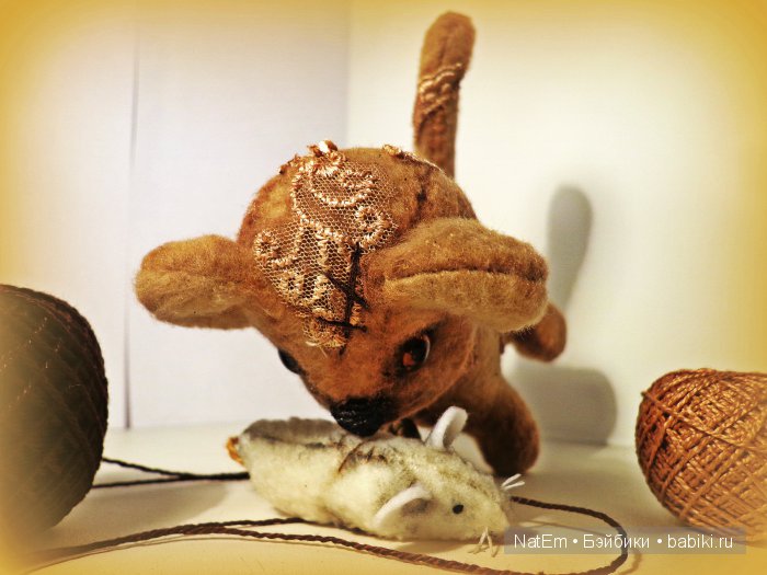 Про чердачные игрушки — Текстильные игрушки и примитивы: кофейные (фото 3)