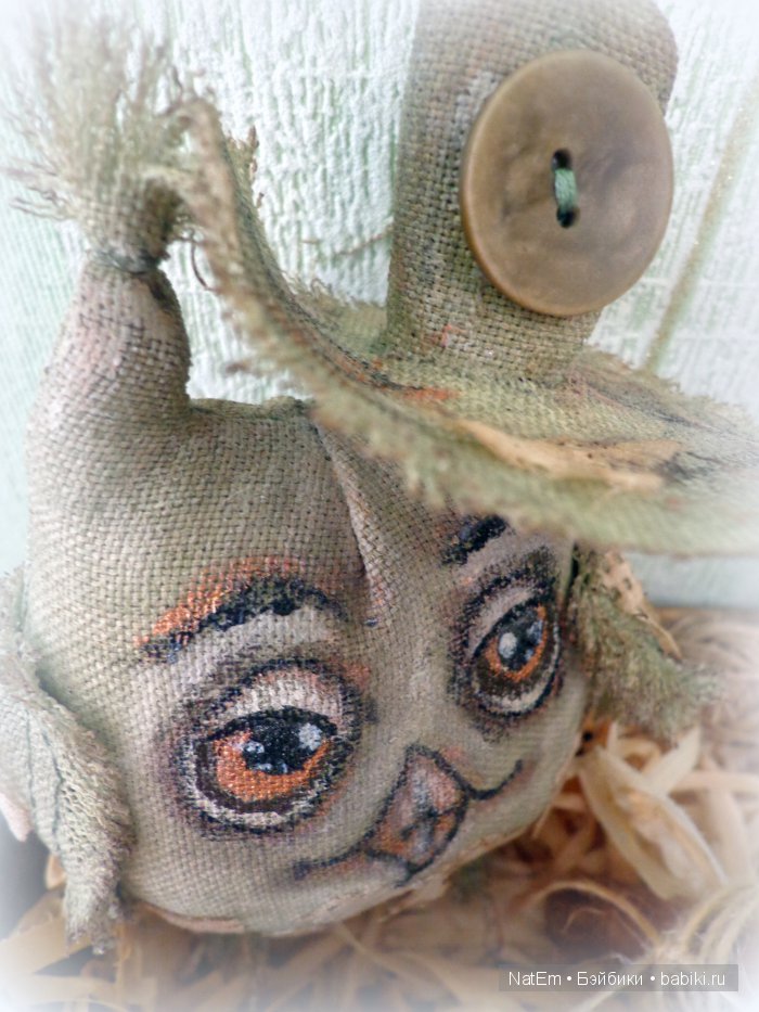 Про чердачные игрушки — Текстильные игрушки и примитивы: кофейные (фото 4)