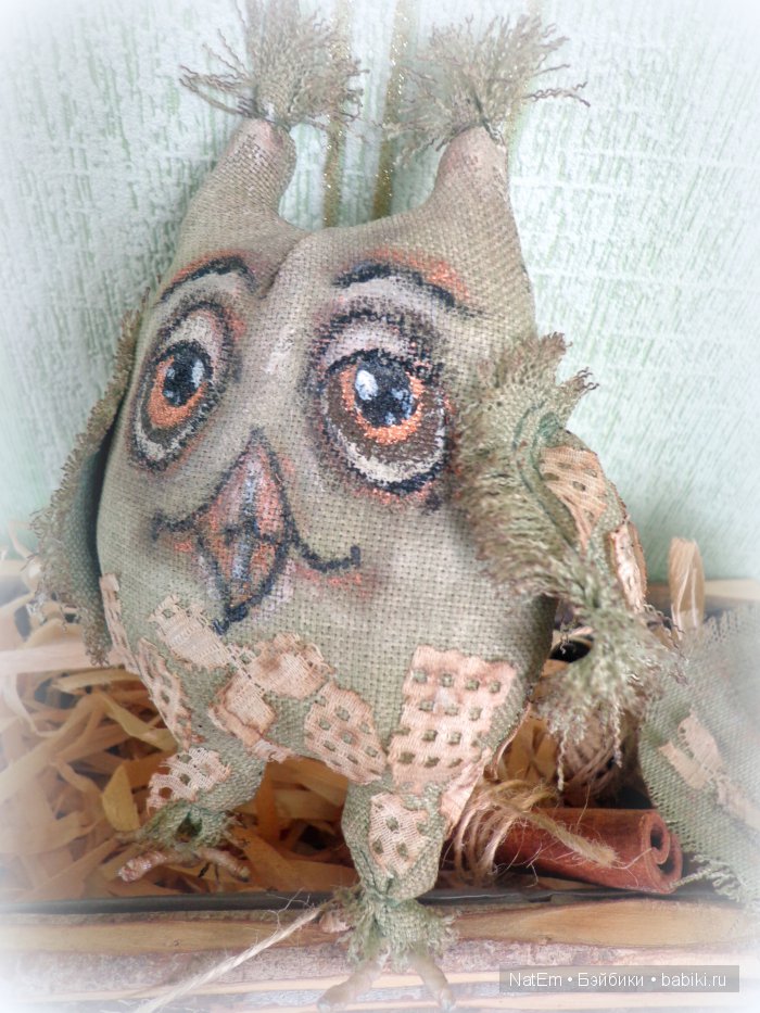 Про чердачные игрушки — Текстильные игрушки и примитивы: кофейные (фото 5)