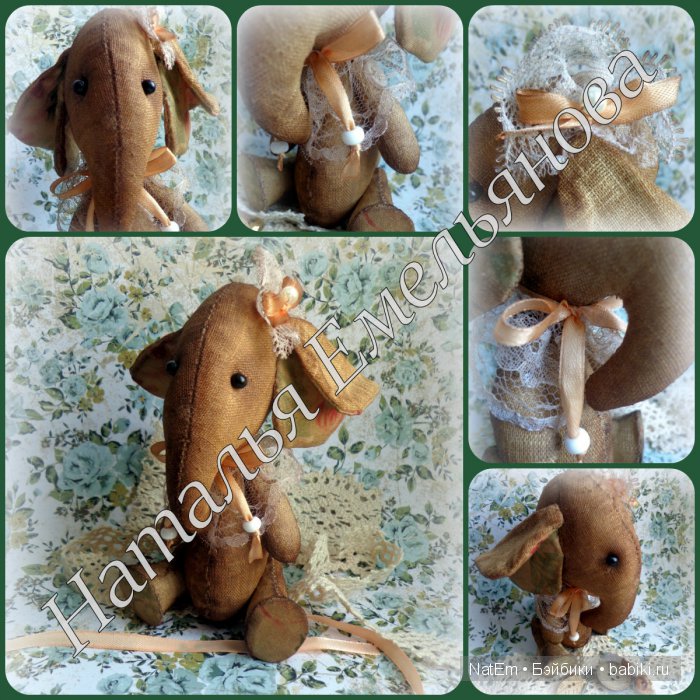 Про чердачные игрушки — Текстильные игрушки и примитивы: кофейные