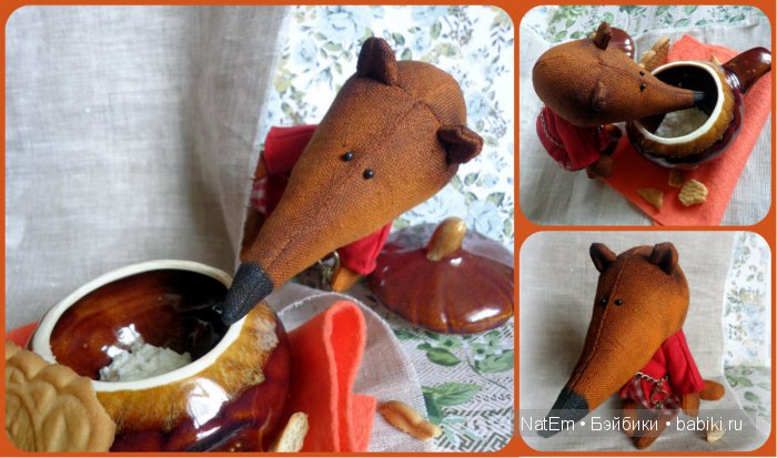 Про чердачные игрушки — Текстильные игрушки и примитивы: кофейные (фото 10)