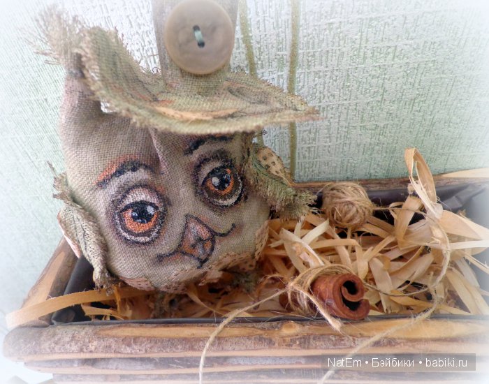 Про чердачные игрушки — Текстильные игрушки и примитивы: кофейные (фото 6)
