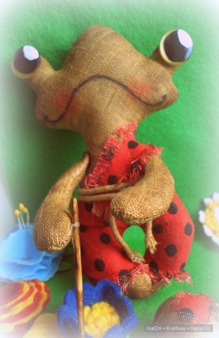 Про чердачные игрушки — Текстильные игрушки и примитивы: кофейные