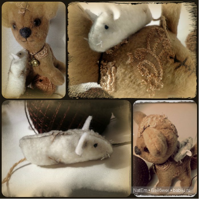 Про чердачные игрушки — Текстильные игрушки и примитивы: кофейные (фото 2)