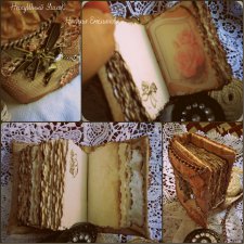 Крошки блокнотики-брелочки-2. Винтажные