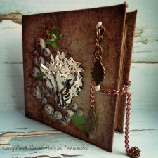 Мини блокнотик "Дух Белой волчицы"