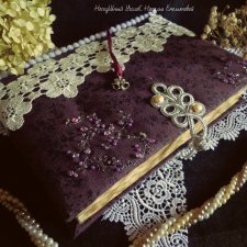 Винтажная книга Где живет мое сердце