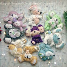 Фетровые мышки-малышки! Символ 2020 года