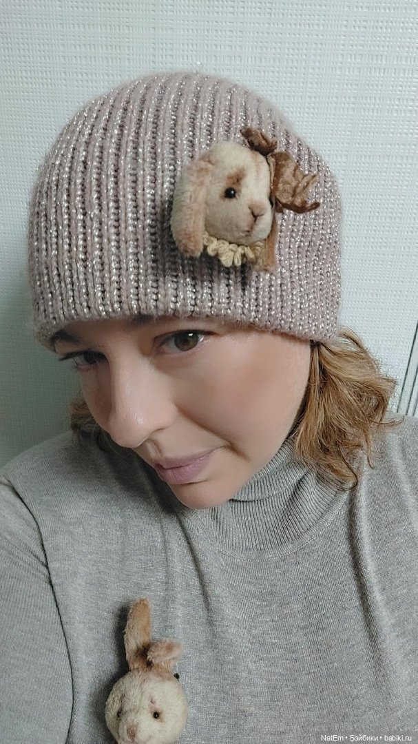 Броши Зайки — Авторские мишки Тедди и друзья: фото (фото 3)