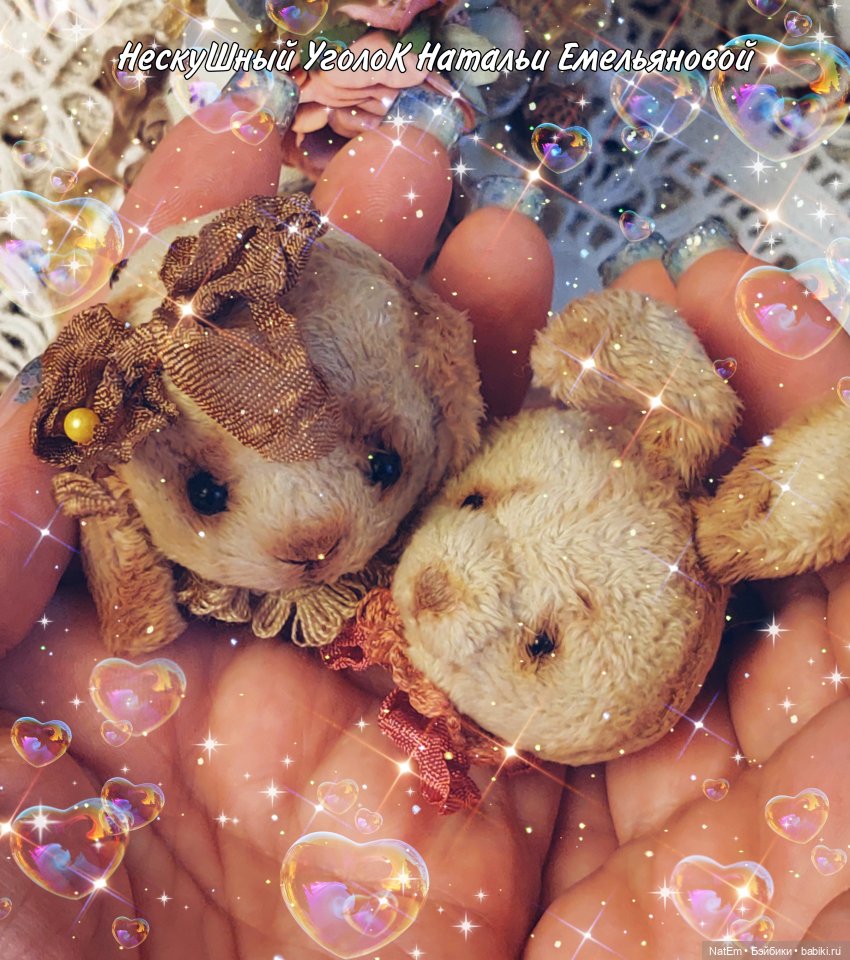 Броши Зайки — Авторские мишки Тедди и друзья: фото (фото 7)