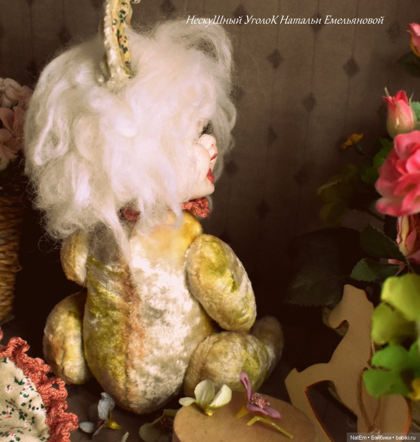 Зайка Тедди долл — Авторские куклы Тедди (фото 6)