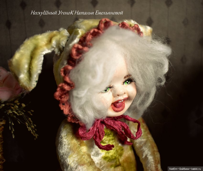 Зайка Тедди долл — Авторские куклы Тедди (фото 5)