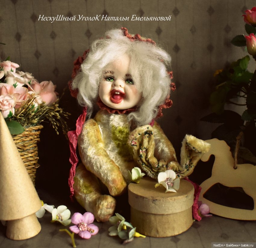 Зайка Тедди долл — Авторские куклы Тедди (фото 3)