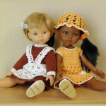 Вот мы и нарядились - куклы Паола Рейна, Paola Reina