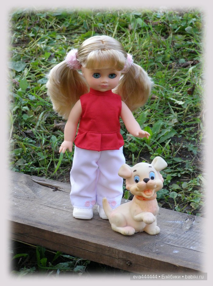 игровая кукла, фабрика "Весна", "Весна", Олеся-6, кукла фабрики "весна", фабрика Весна, Элли и Тотошка, резиновые игрушки, игрушки СССР,резиновая собачка