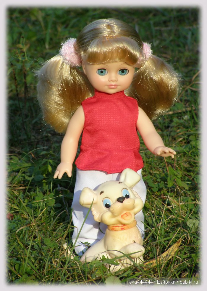 игровая кукла, фабрика "Весна", "Весна", Олеся-6, кукла фабрики "весна", фабрика Весна, Элли и Тотошка, резиновые игрушки, игрушки СССР,резиновая собачка