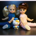 Веснянки - Эли и пупсы - Лёлики (мои новые игровые куклы)