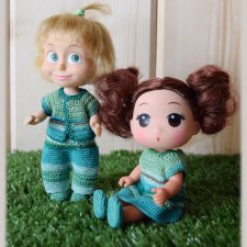 Обновочки для подружек. Машка и Букашка