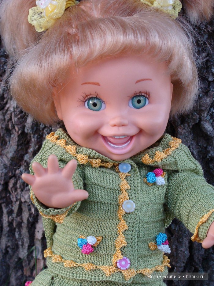 Мои очаровательные Galoob Baby Face Алиса (молд Синтия) и Василиса (Натали) 2014 год (фото 5)