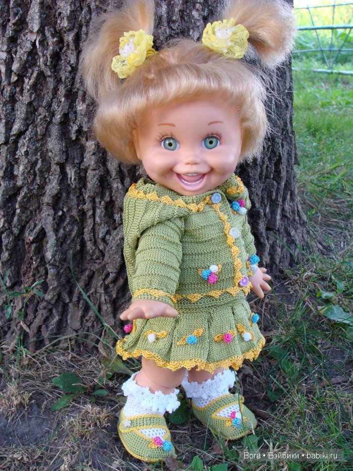 Мои очаровательные Galoob Baby Face Алиса (молд Синтия) и Василиса (Натали) 2014 год (фото 4)