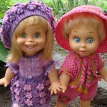 Мои очаровательные Galoob Baby Face Алиса (молд Синтия) и Василиса (Натали)  2015 год