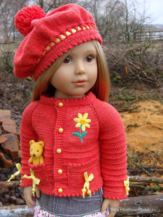 Kidz n Catsновый вязанный комплект для моей Холли