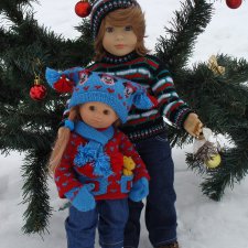 Зимние прогулки Сэма Kidz n Cats и Пэгги Wichtel