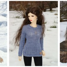 Iplehouse S.I.D. Harace - моя прекрасная Марго вязаный джемперо-триптих