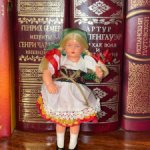Кукла целлулоидная, Германия, винтаж