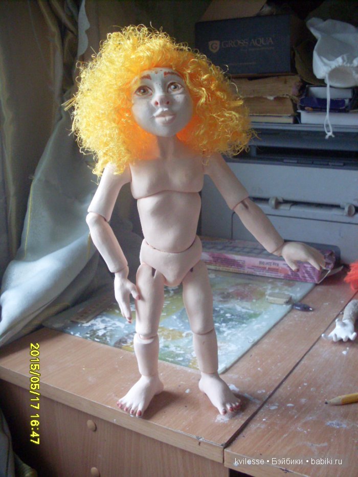 Авторская кукла Гархолла, девочка-каппельдябер (фото 5)