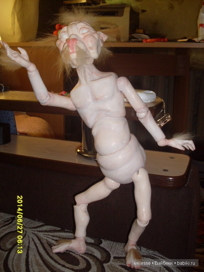 Моя первая шарнирная кукла (фото 6)