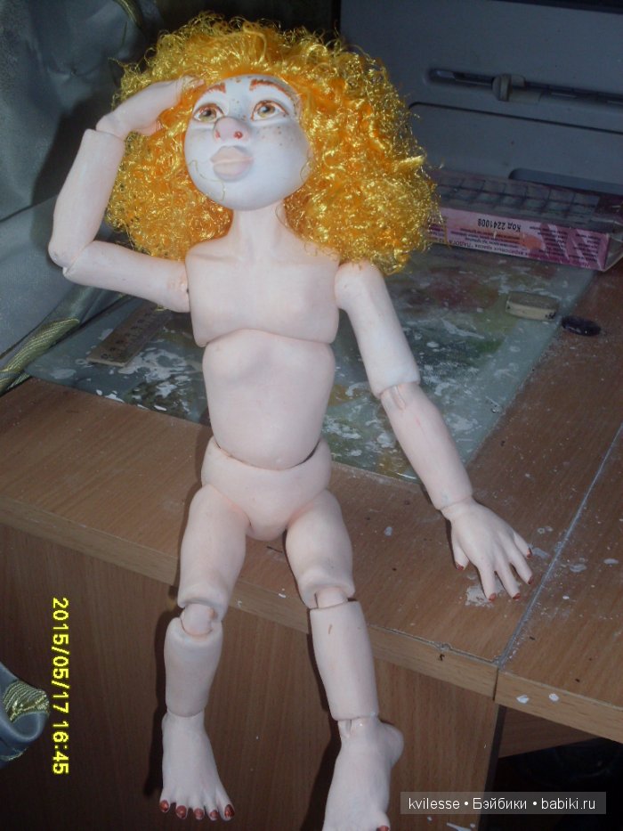 Авторская кукла Гархолла, девочка-каппельдябер (фото 2)