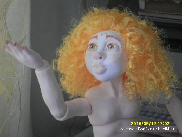 Авторская кукла Гархолла, девочка-каппельдябер (фото 9)