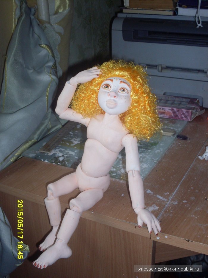 Авторская кукла Гархолла, девочка-каппельдябер (фото 3)