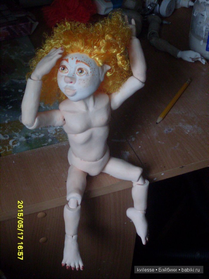 Авторская кукла Гархолла, девочка-каппельдябер (фото 7)