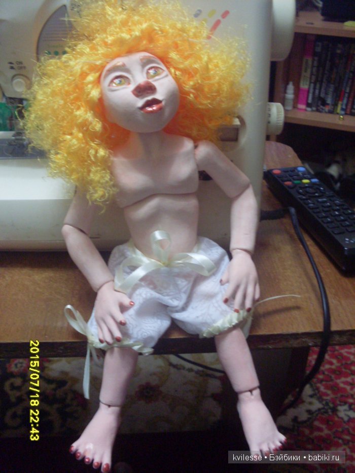 Авторская кукла Гархолла, девочка-каппельдябер (фото 10)