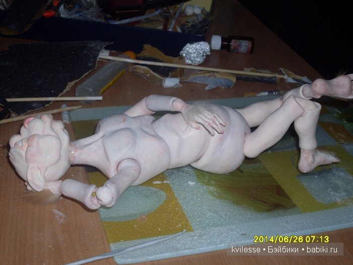 Моя первая шарнирная кукла (фото 3)