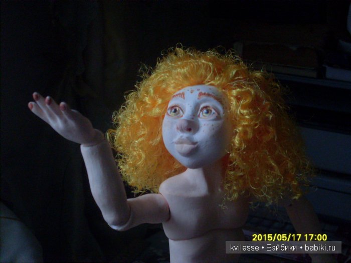 Авторская кукла Гархолла, девочка-каппельдябер (фото 8)