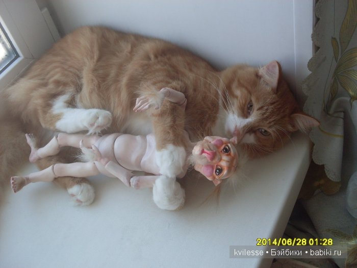 Моя первая шарнирная кукла (фото 8)