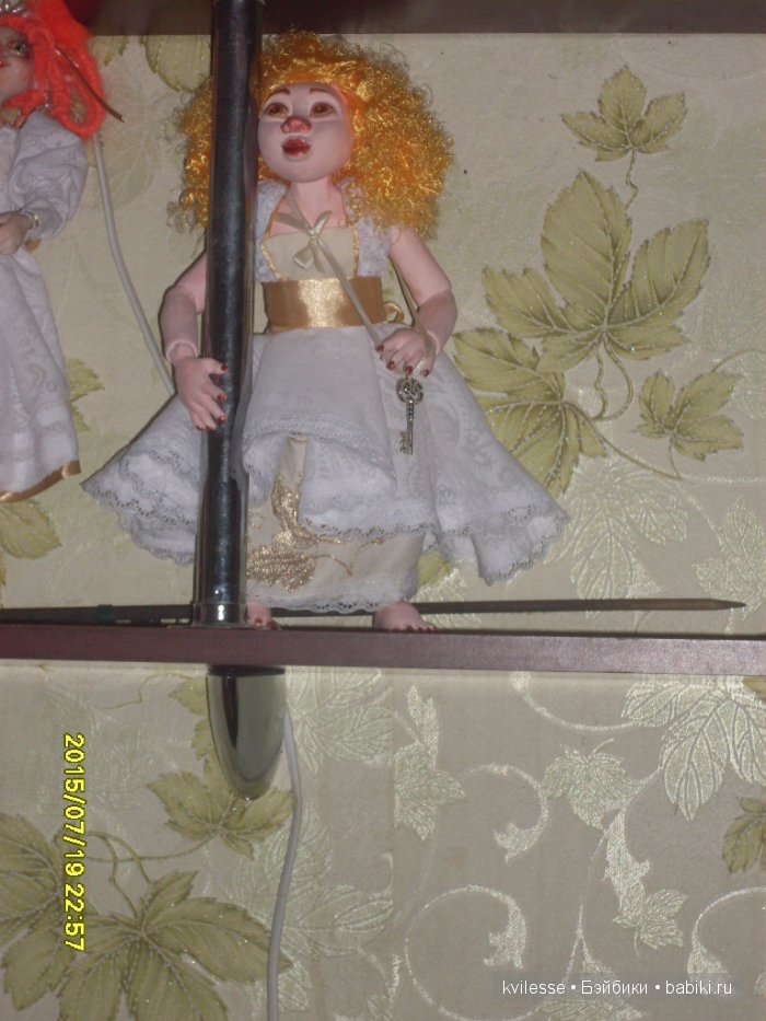 Авторская кукла Гархолла, девочка-каппельдябер