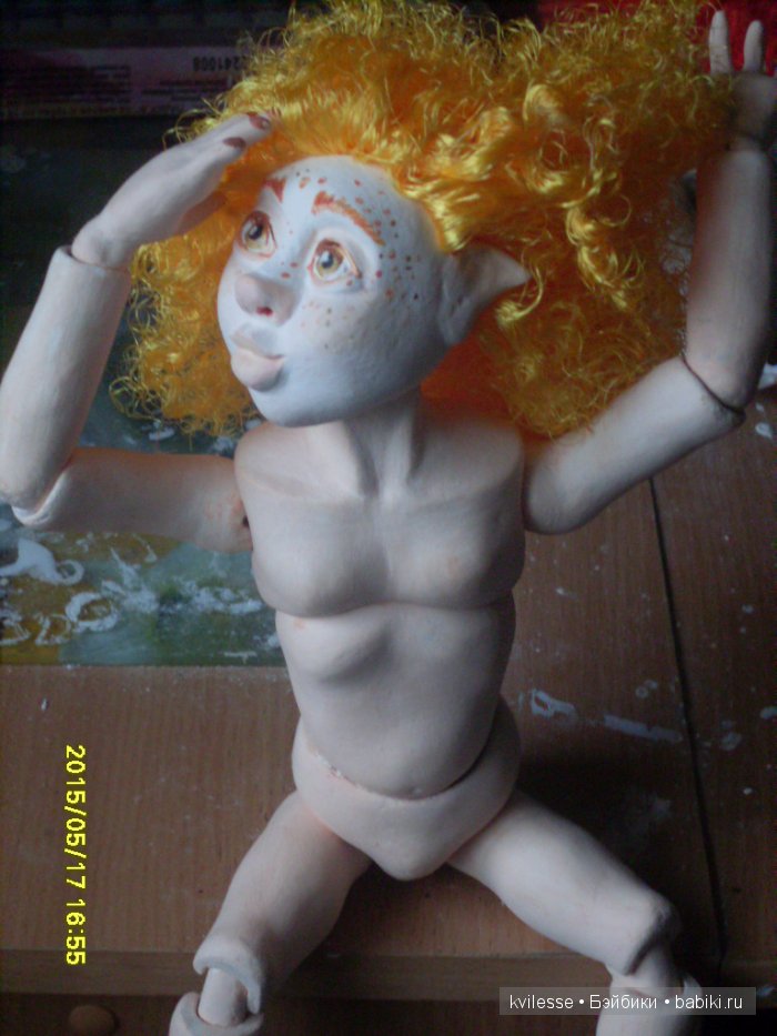 Авторская кукла Гархолла, девочка-каппельдябер (фото 6)