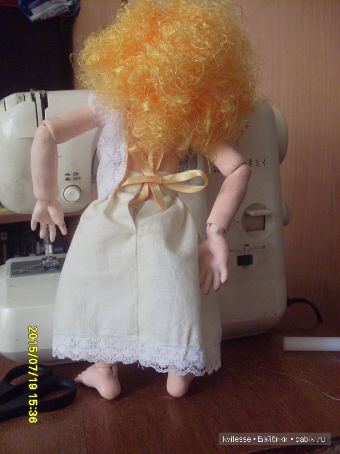 Авторская кукла Гархолла, девочка-каппельдябер