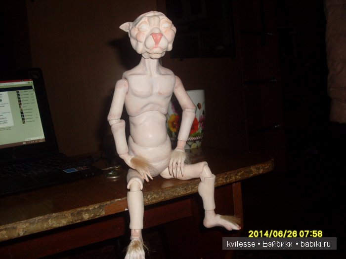 Моя первая шарнирная кукла (фото 4)