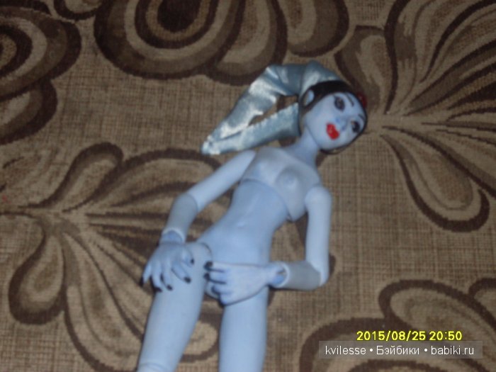 Элина Дару. Шарнирная авторская кукла (фото 5)