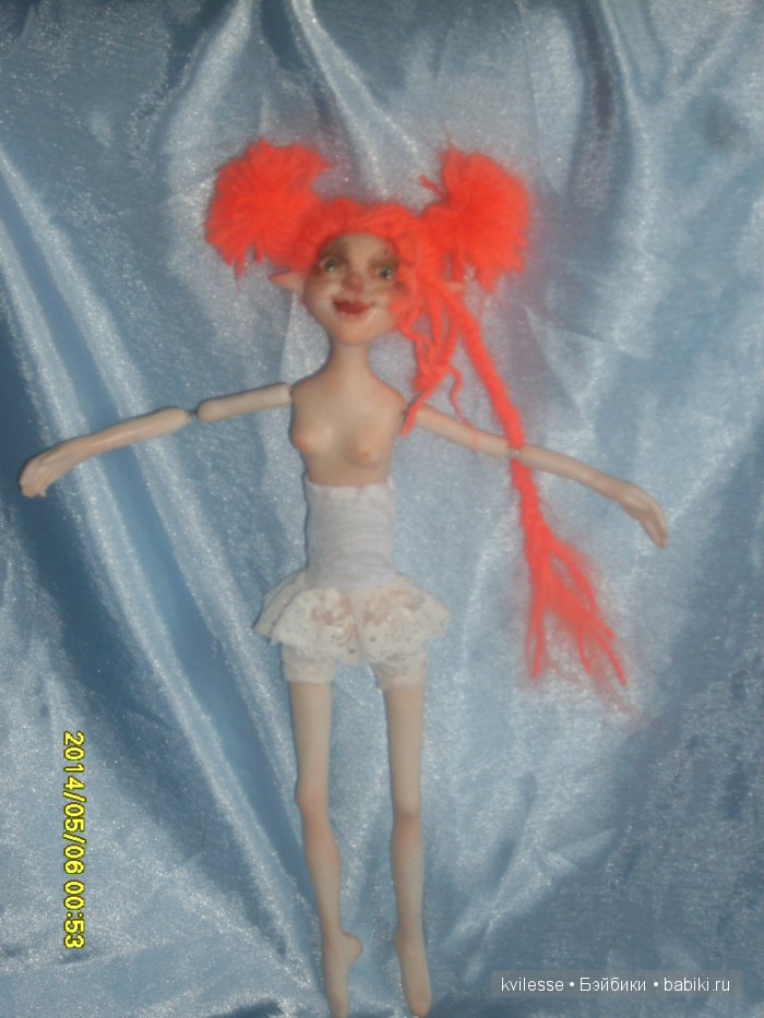 Золотой Эльф. Авторская кукла