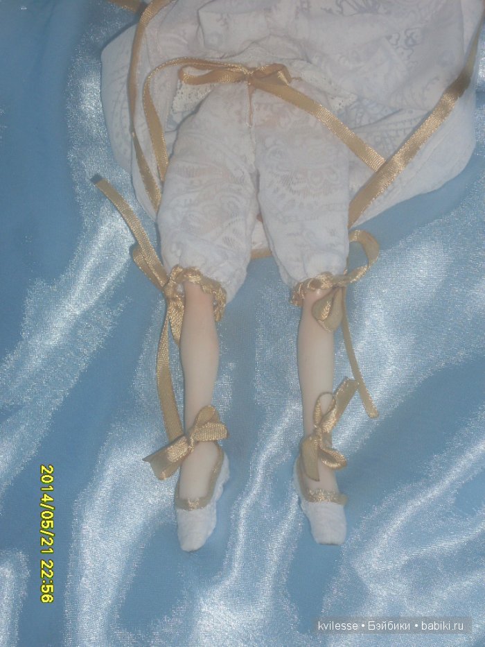 Золотой Эльф. Авторская кукла (фото 9)