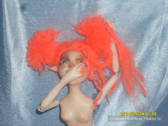 Золотой Эльф. Авторская кукла (фото 5)