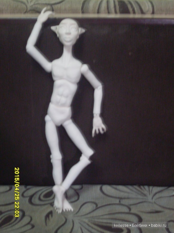 Лесной эльф. Шарнирная кукла Тутанхамон