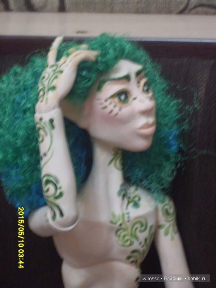 Лесной эльф. Шарнирная кукла Тутанхамон